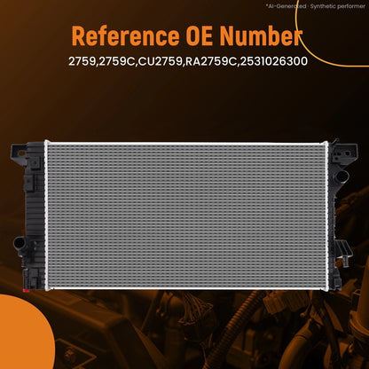 Aluminum Radiator for Hyundai Santa Fe 3.5L (2003–2006) 2531026300