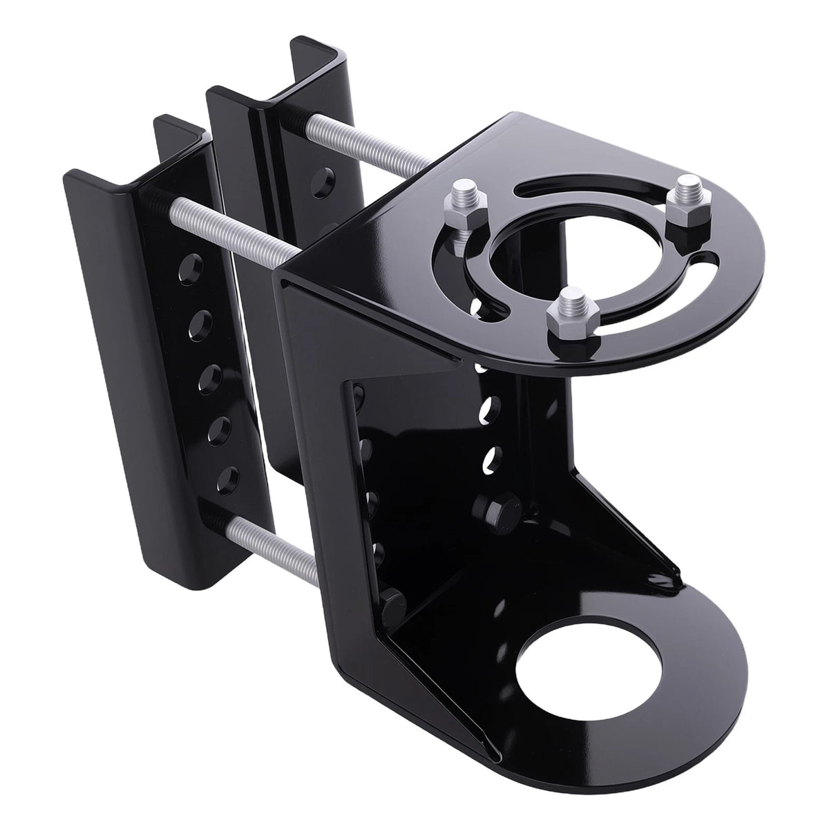 Side Mount Trailer Jack Bracket Kit for A-Frame Trailers (3-Bolt Pattern)