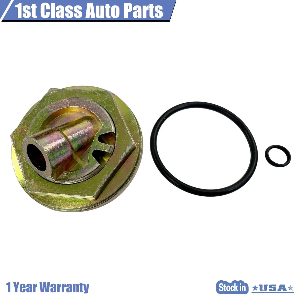 Oil Dipstick Tube Connector Flange Adapter for Ford F350 F450 (1994–1997)