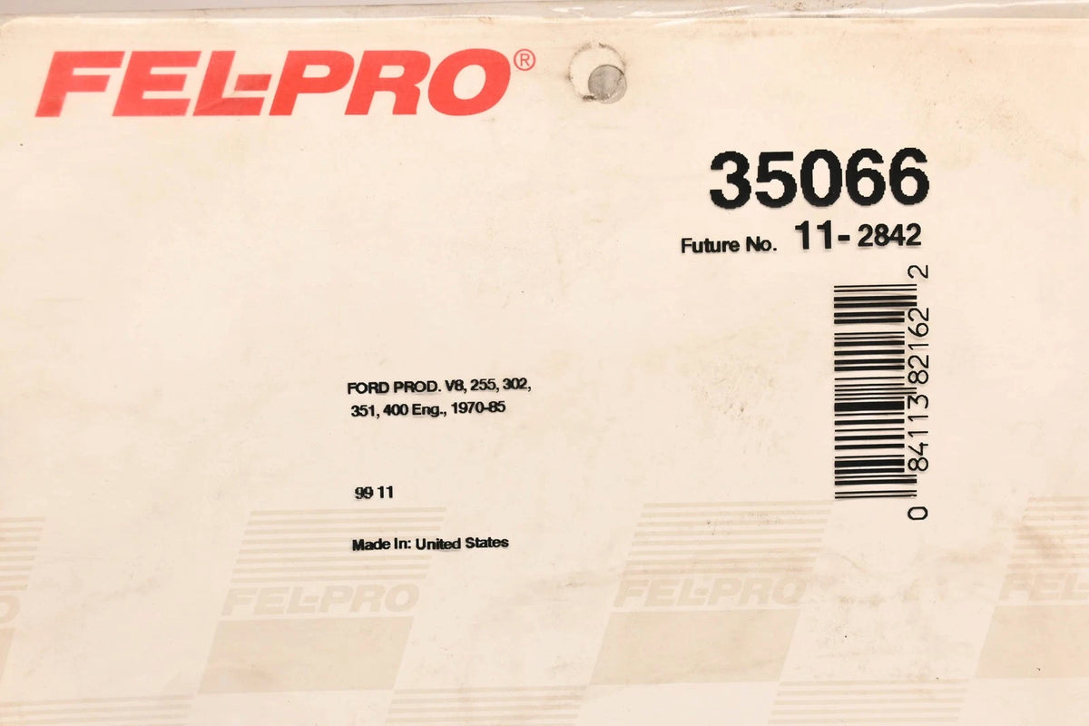 Water Pump Gasket for Fel-Pro 35066 (NOS)