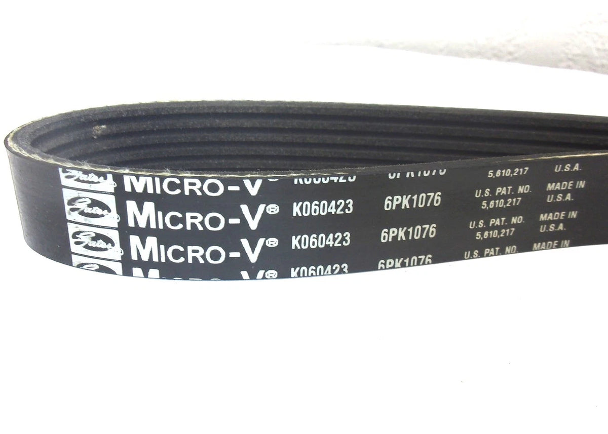 Gates Serpentine Micro-V Belt 6PK1076 for