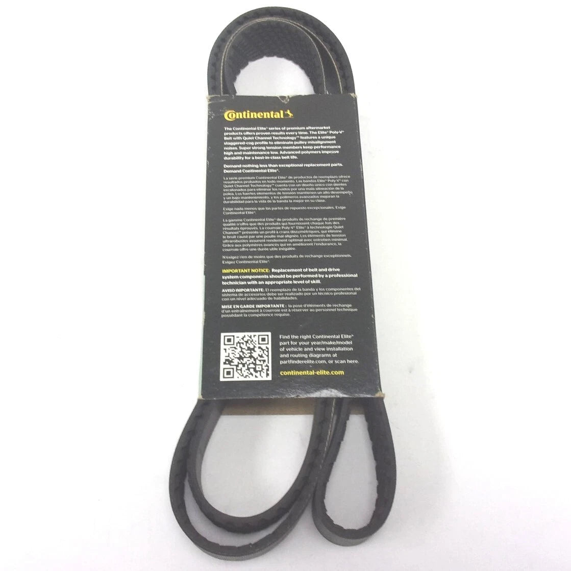 Serpentine Poly-V Belt 8PK2170 for Continental Elite (4080855)