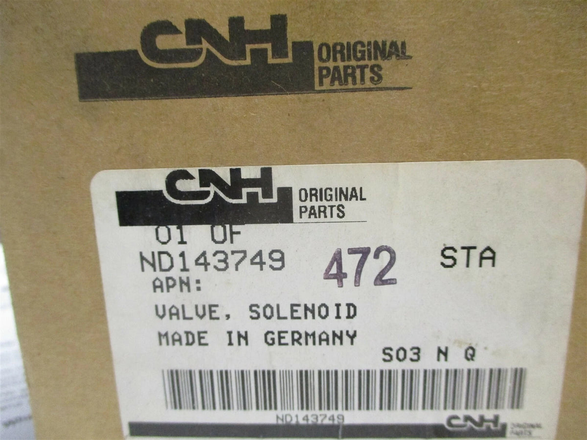 Solenoid Valve SV211 SV212 for Case New Holland (ND143749)