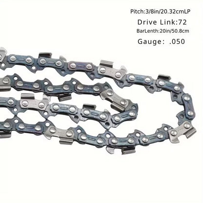 10x Chainsaw Chain Blade for Stihl Husqvarna 20" 3/8"LP .050 Gauge 72DL