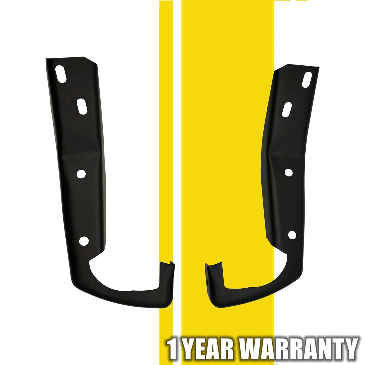 2X Front Bumper Bracket for Chevy GMC C2500 Suburban (1988–1993)