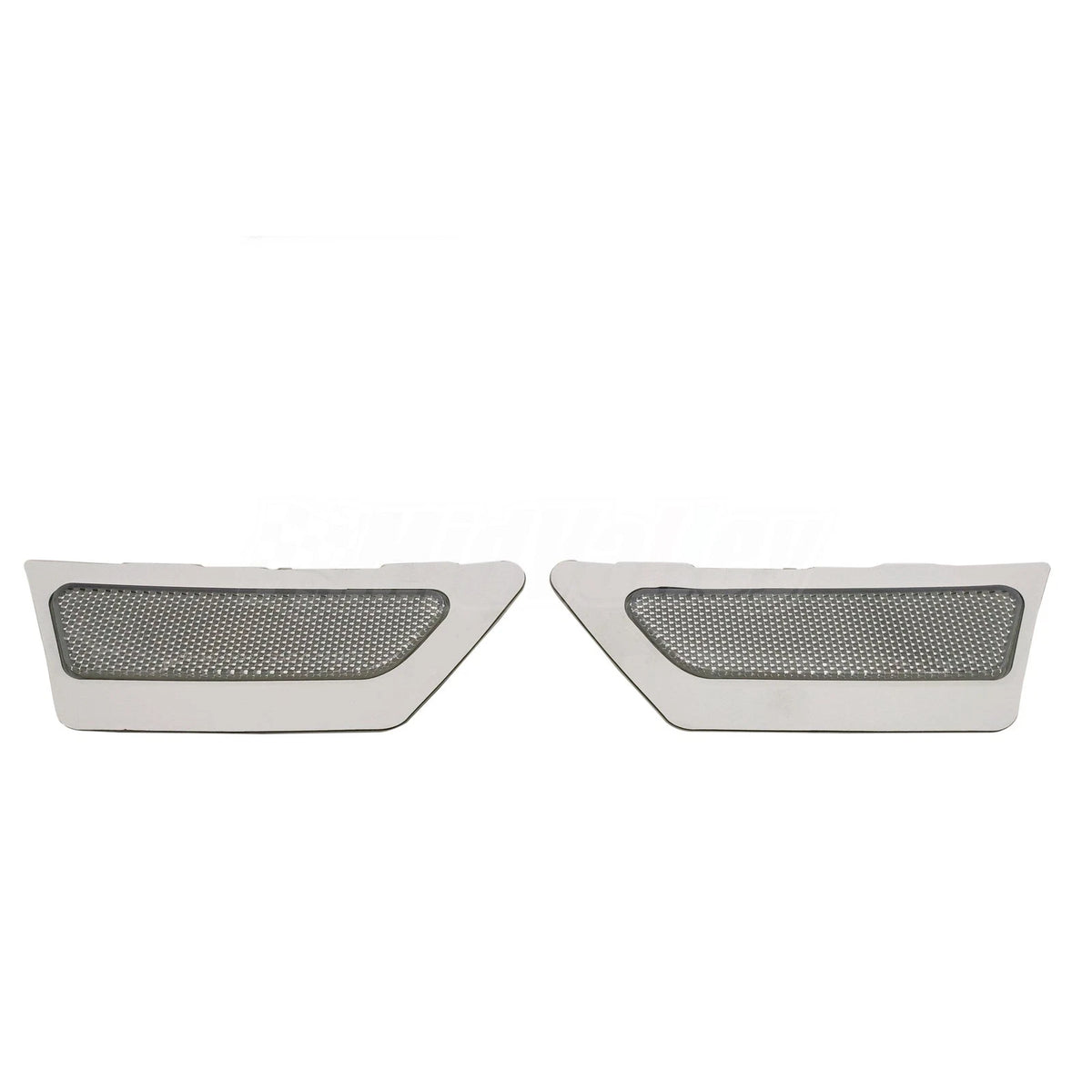Clear Front Bumper Reflector Side Marker Light Set of 2 for Audi A4 S4 (2017–2018)