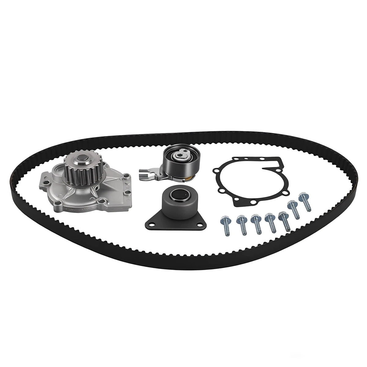 Timing Belt Kit & Water Pump for Volvo C30 S40 S80 XC90 V50 (2007–2013) TCKWP331A