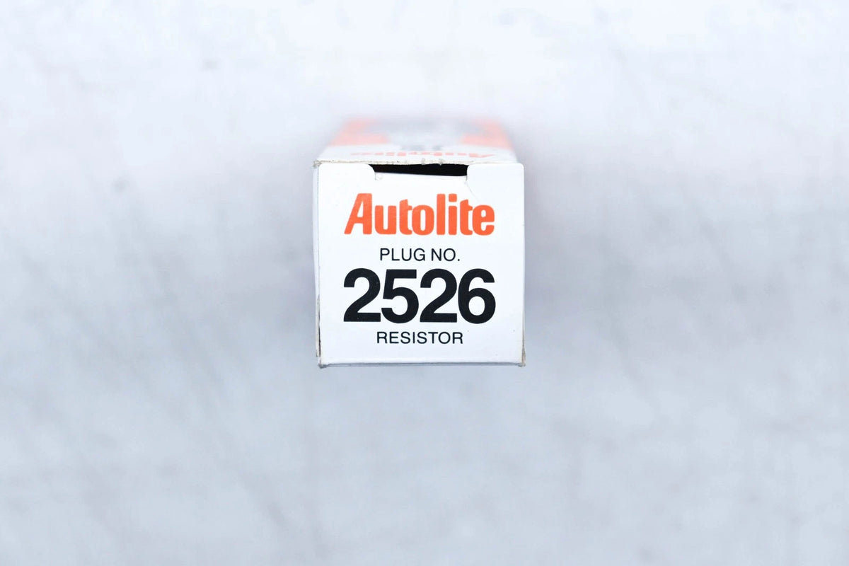 2X Autolite 2526 Copper Core Resistor Spark Plugs for (NOS)