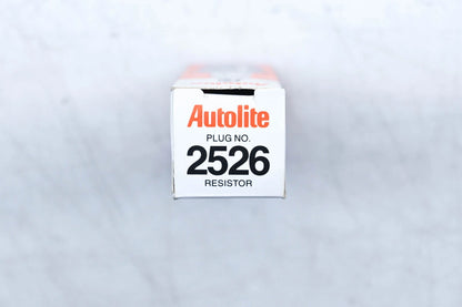 2X Autolite 2526 Copper Core Resistor Spark Plugs for (NOS)