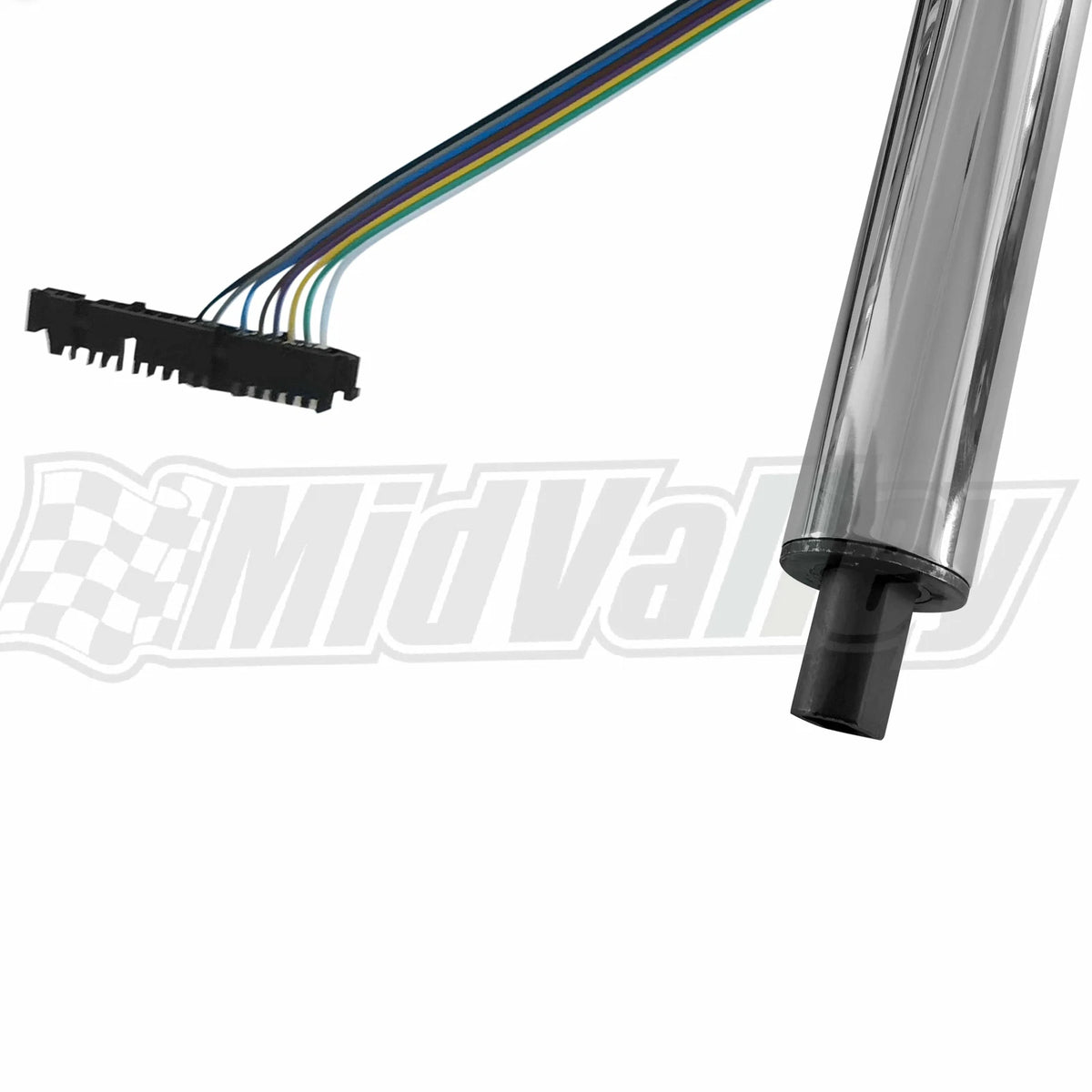 28" Chrome Tilt Steering Column for GM (No Key Switch)