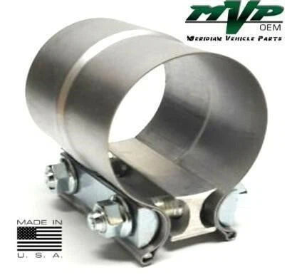 2-3/4" Aluminized Preformed Lap Joint Exhaust Clamp for (JL275AA)