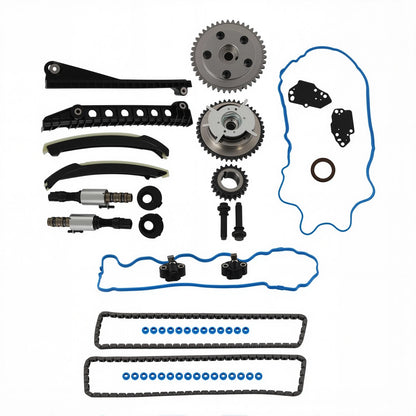 Timing Chain Kit with Cam Phasers & VVT Valves for Ford F150 5.4L (2004–2008)