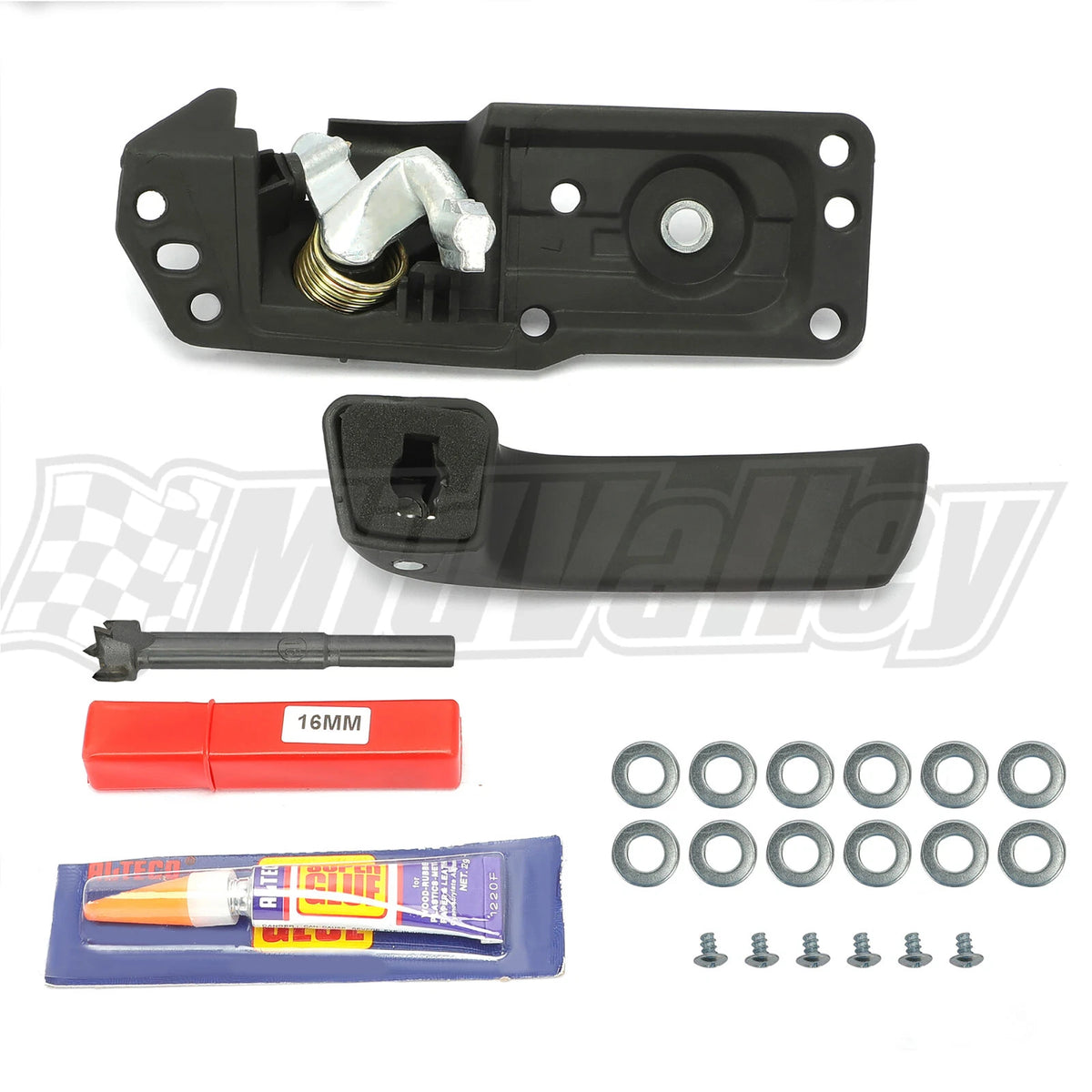 Set of 4 Door Handles Repair Kit for Chevy Silverado GMC Sierra