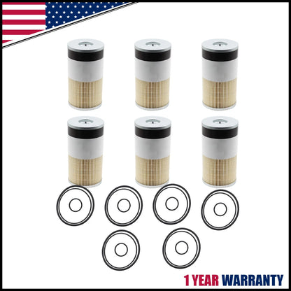 6 Pack Fuel Filter / Water Separator for Cummins (FS19764)