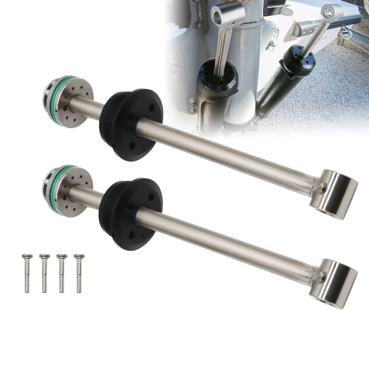 2X Trim Rod Assembly Kit for Mercury Verado L6 200-300HP (2004–2023) 8M0118299 896157A01