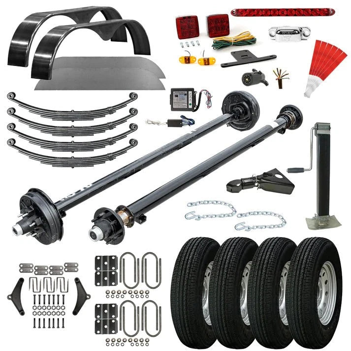 Tandem Axle Trailer Parts Kit for TK (5.2K, 10.4K Capacity)