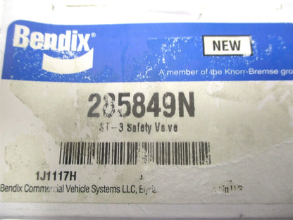 Bendix Pressure Relief Valve ST-3 for (285849N, 1685516C1)