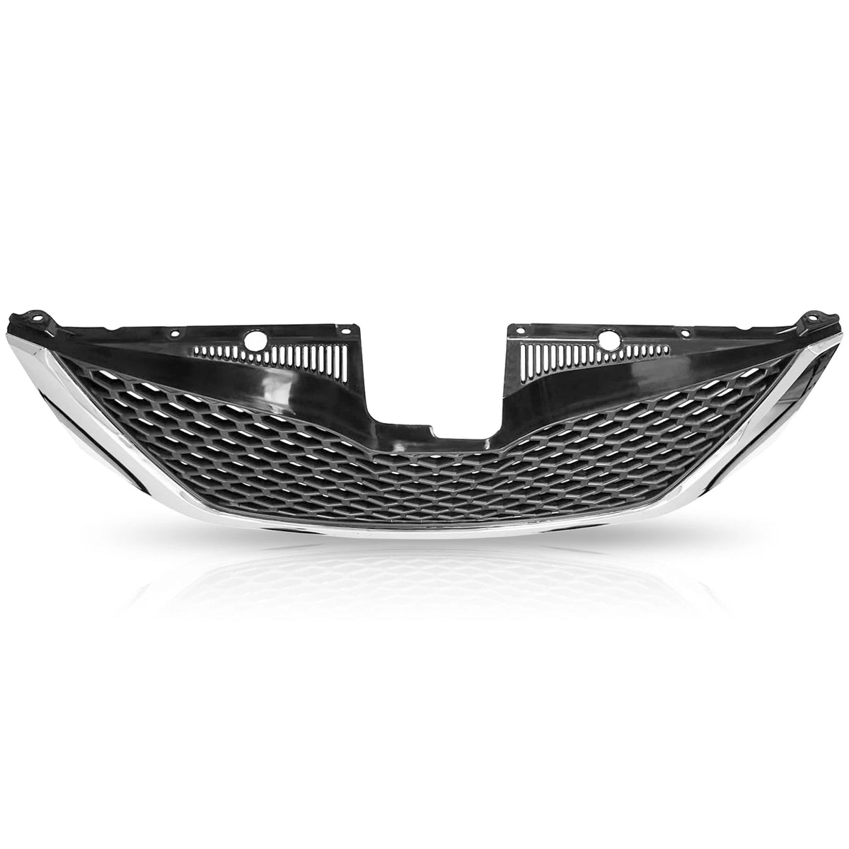 Honeycomb Chrome Front Bumper Upper Grille Assembly for Toyota Sienna (2011–2017)