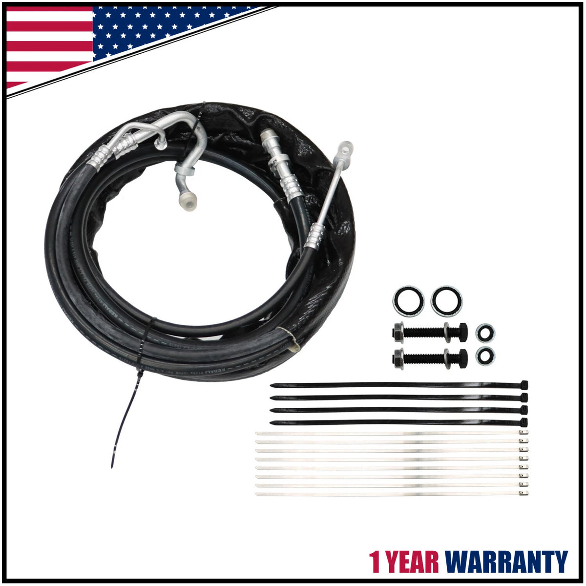 Rear AC Air Conditioning Line for GMC Acadia Traverse Enclave (2007–2017) AT34653