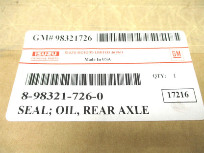 Rear Axle Oil Seal for Isuzu (8-98321-726-0, 8-98321726-0)