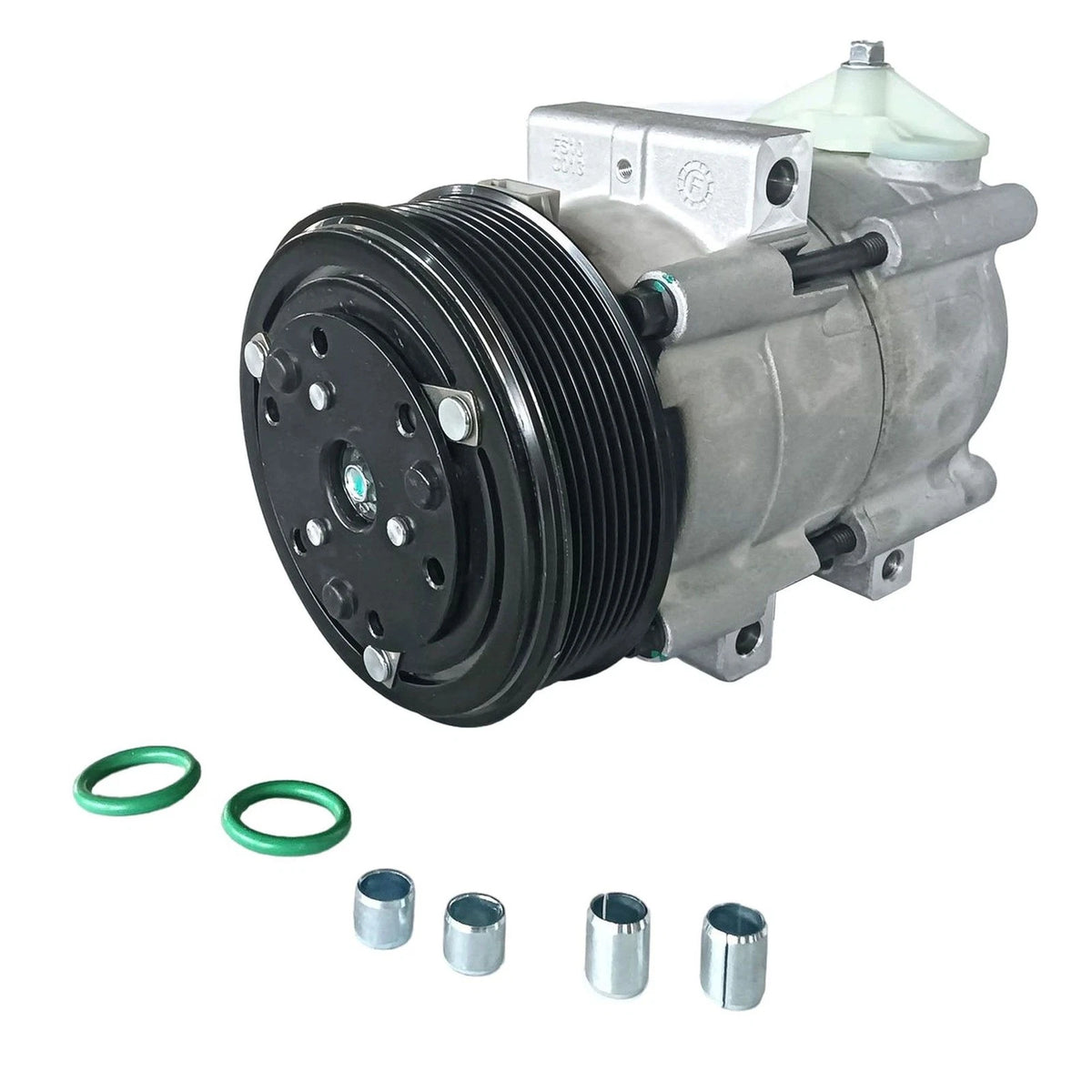 A/C Compressor w/ Clutch for Ford F-150 Super Duty Excursion (2000–2005) CO35112C