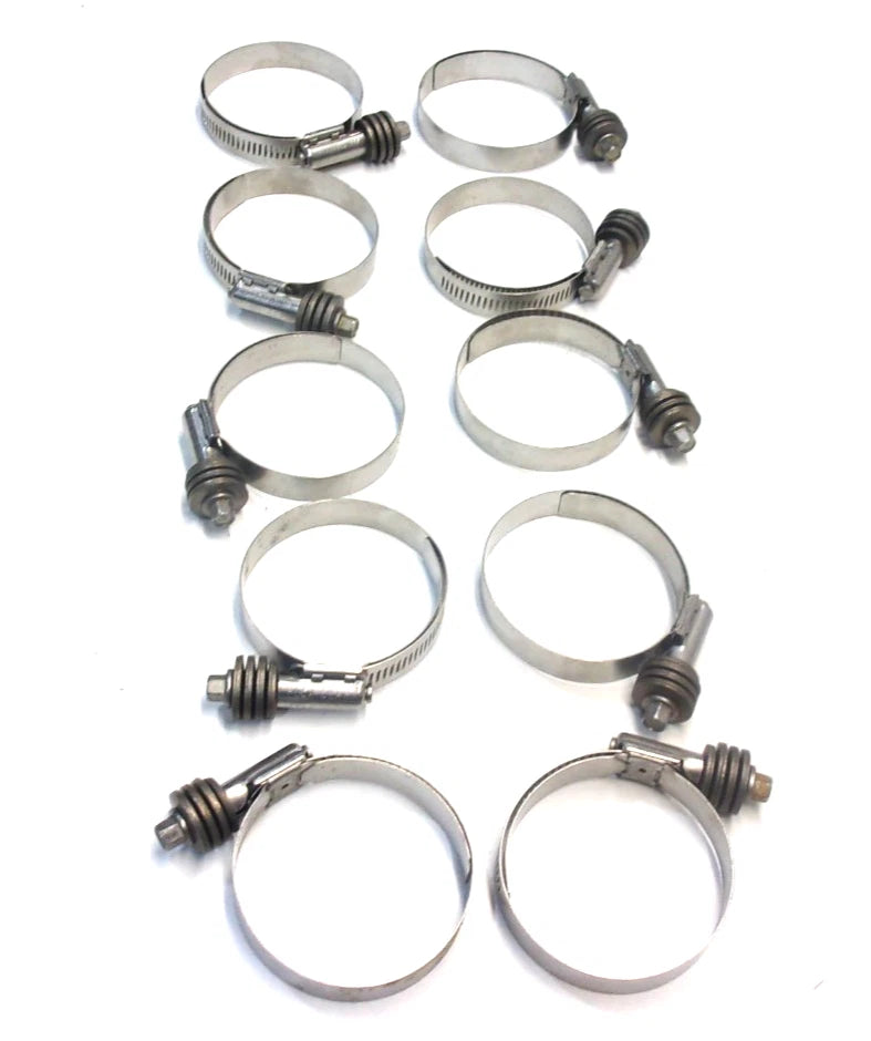 Set of 10 Flex-Gear SS Hose Spring Clamps Size 36 (1-13/16" to 2-3/4")