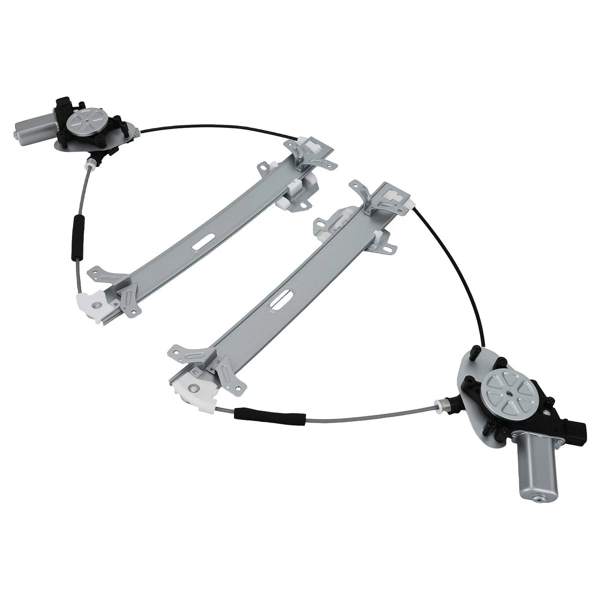 Pair Window Regulator w/ Motor for Honda Accord V6 Coupe (2003–2007) 741305 6-Pin