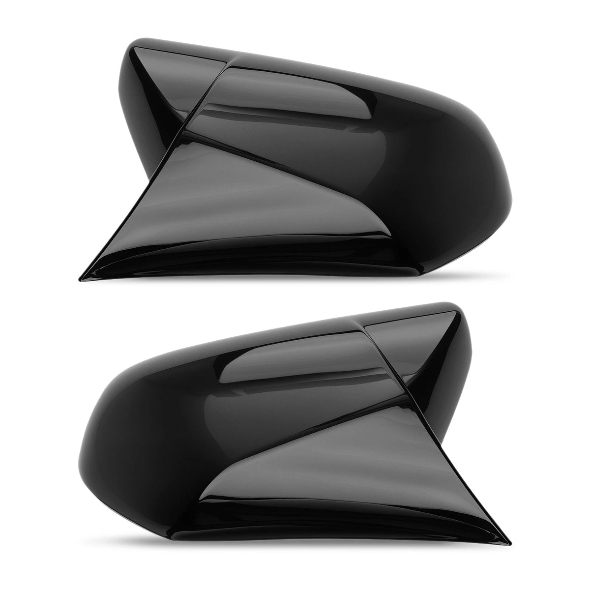 Set of 2 Exterior Mirror Cap Kit for Toyota Camry Avalon (2018–2023) Gloss Black