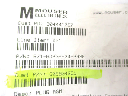 23-Pin Deutsch Connector for International (6099042C1)