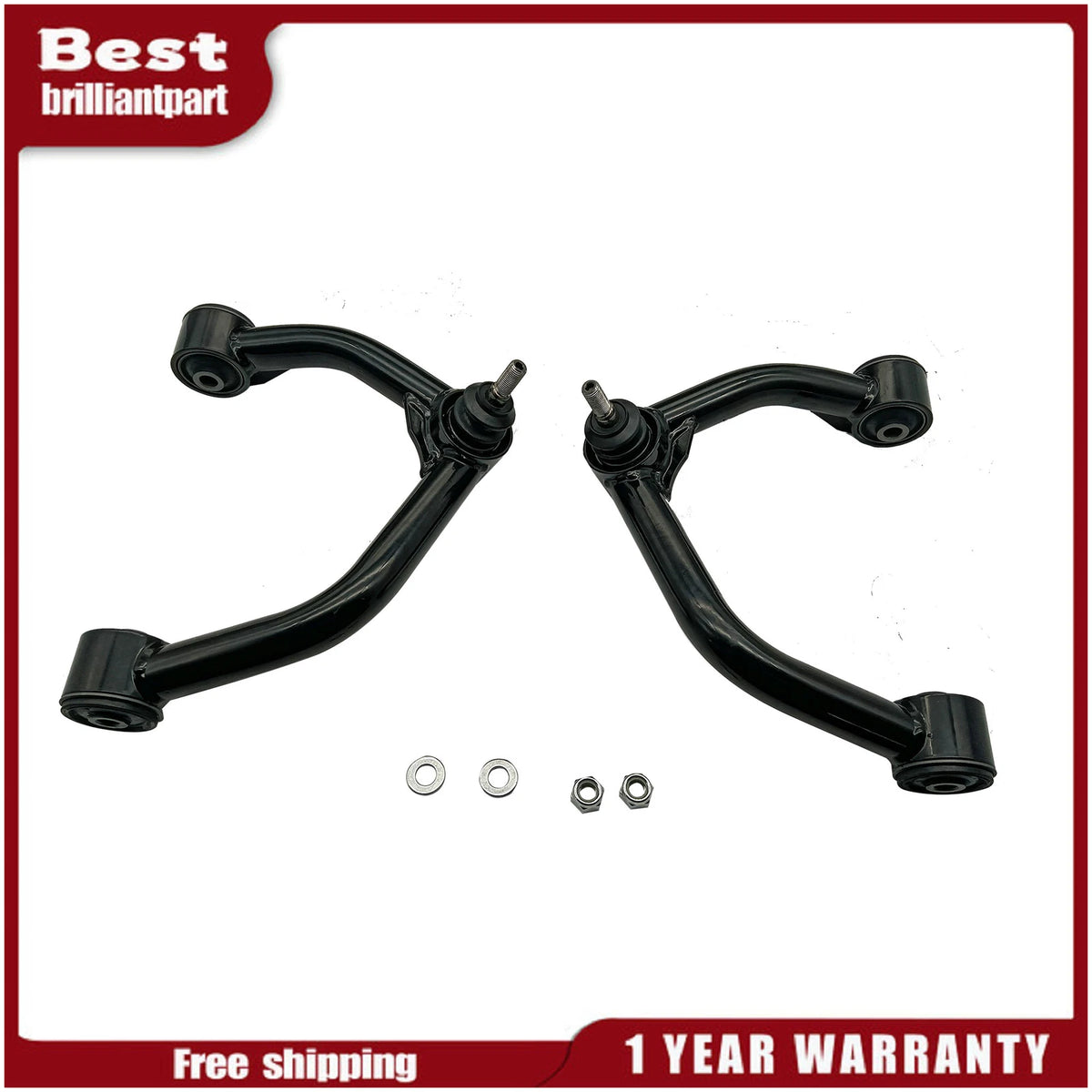 Set of 2 Front Upper Control Arms for 2015-2021 Chevy Colorado GMC Canyon