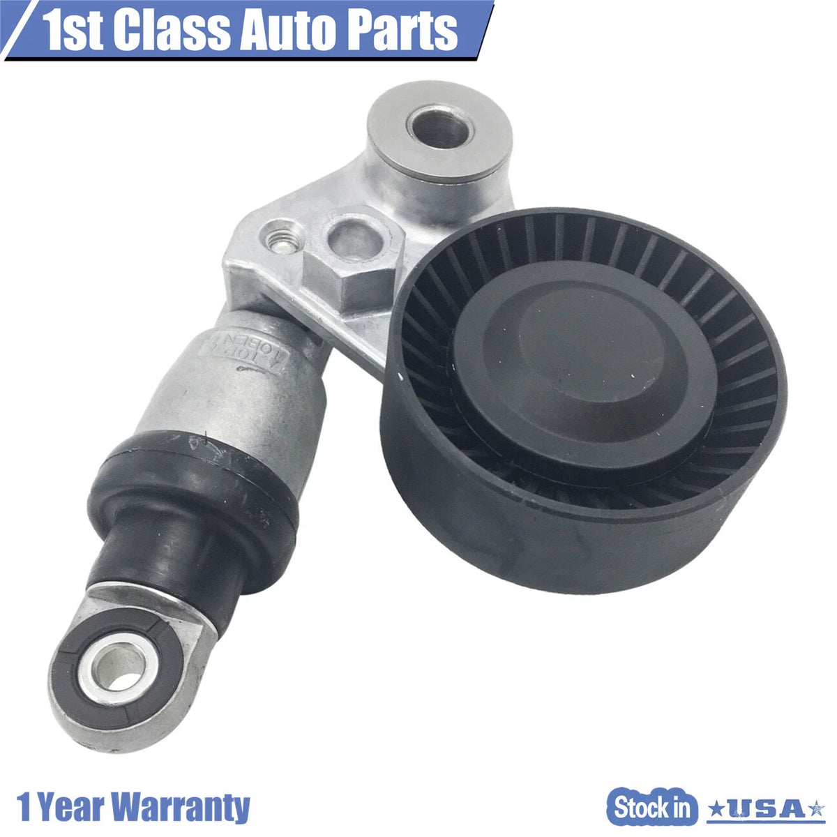 Belt Tensioner Serpentine with Pulley for Hyundai Kia V6 3.3L 3.5L 3.8L (2006–2016)