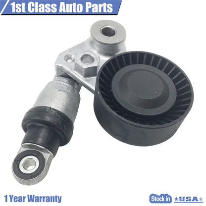 Belt Tensioner Serpentine with Pulley for Hyundai Kia V6 3.3L 3.5L 3.8L (2006–2016)