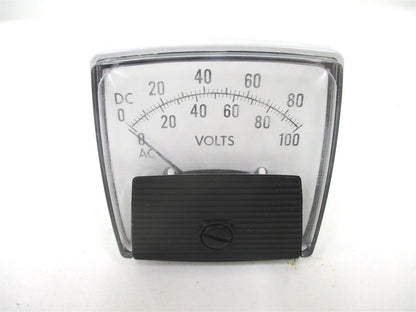 044335 Panel Gauge AC/DC Volt Meter for Miller Welder (0-100VDC)
