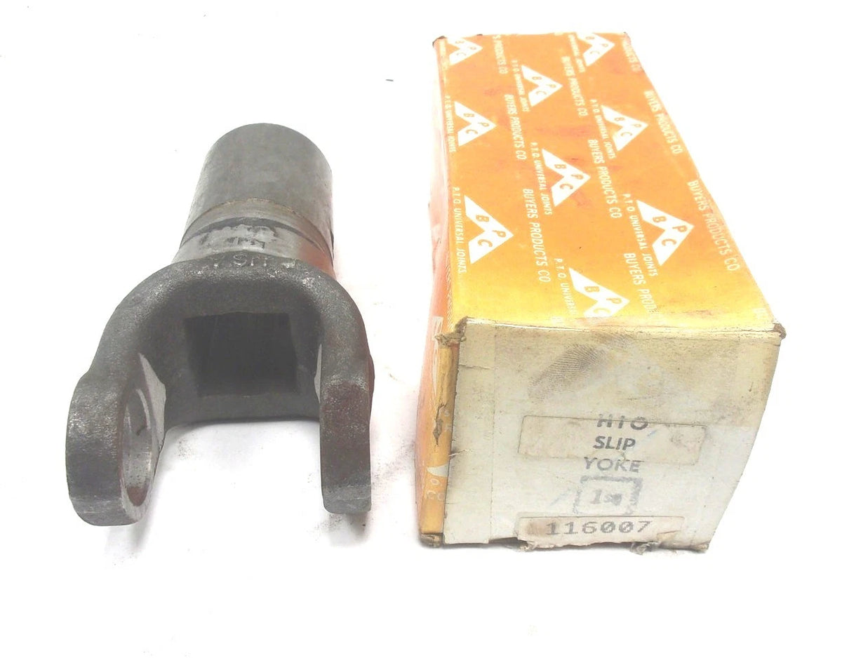 1" Square Bore H10 Slip Yoke for Buyers Products (Fits 5-7/8" Length)