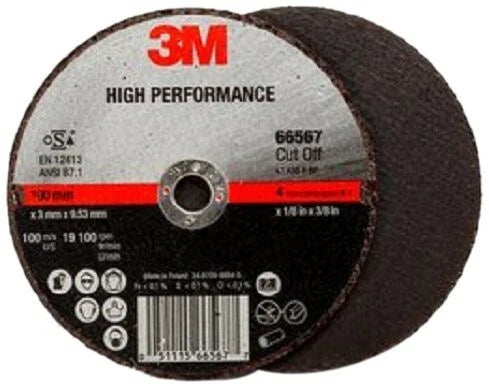 25 Pack Cut-Off Wheel T1 for 3M 66567 (4" x 1/8" x 3/8")