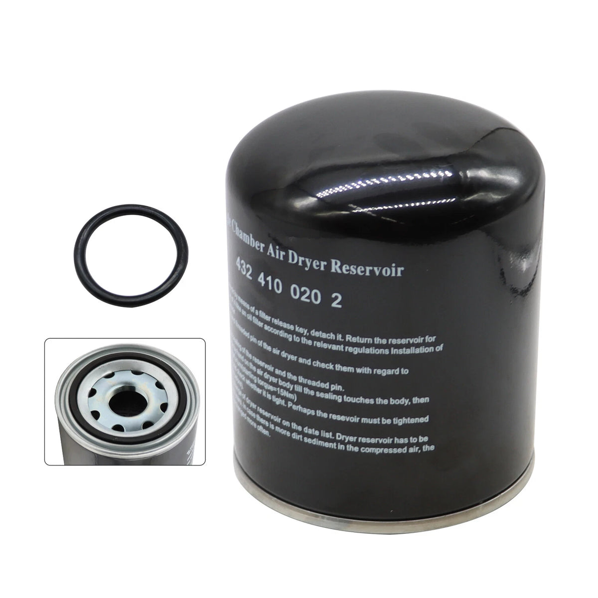 Air Dryer Filter for Volvo, Freightliner, Kenworth, Peterbilt, Western Star, Mack