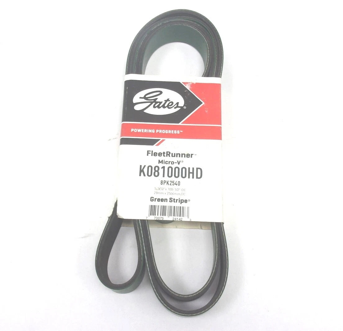 Gates Serpentine Heavy Duty Micro-V Belt 8PK2540 for