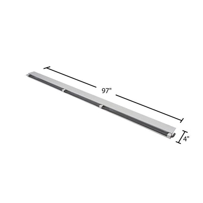 Aluminum Skid Seat Attaching Bracket for Pin-End Ramp Systems (1997)