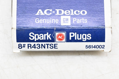 Set of 4 Spark Plugs ACDelco R43NTSE, 5614002 for Automotive