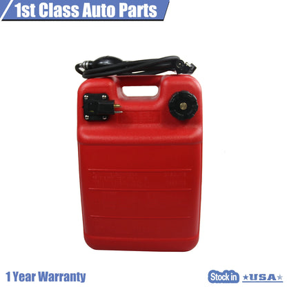 6.3 Gallon Portable Marine Fuel Tank with Connector for Outboard Motors