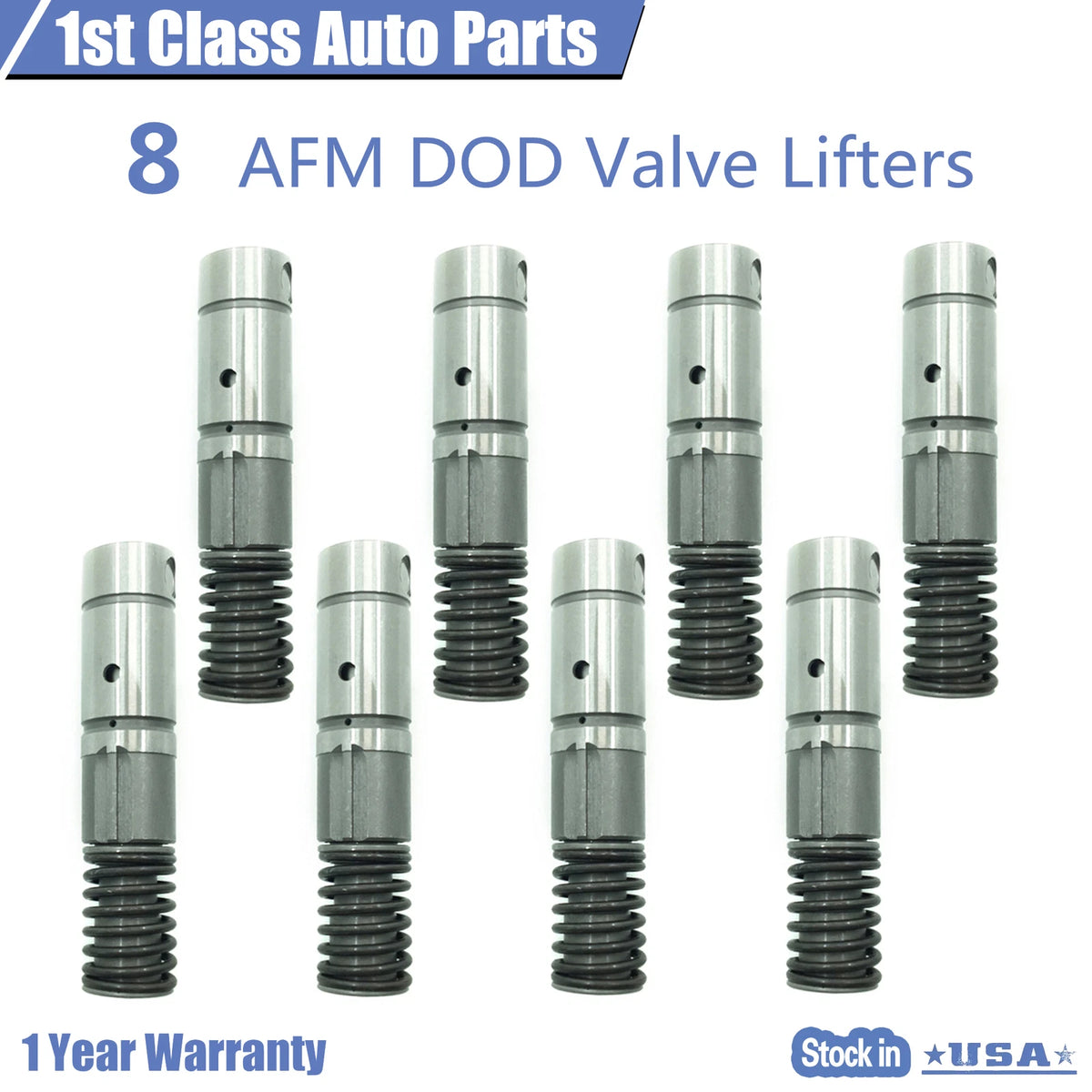 8PCS AFM DOD Valve Lifters for Chevy Silverado Cadillac (2007–2013)