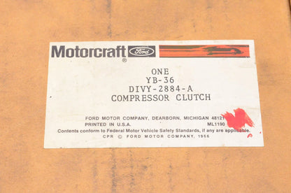 Air Conditioning Compressor Clutch for Ford (YB-36, D1VY-2884-A)