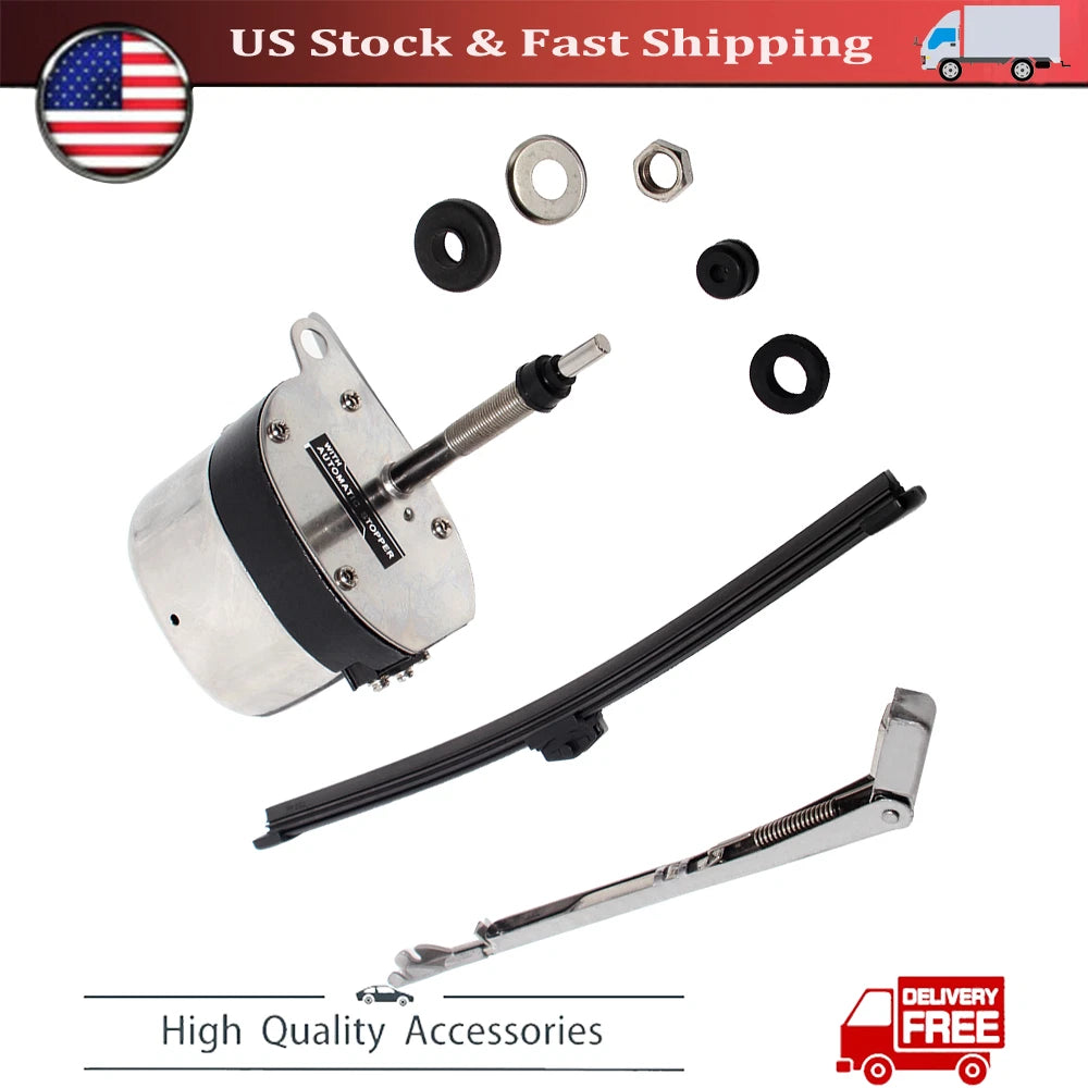 Windshield Wiper Motor Kit for Jeep (12V)