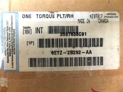 Torque Plate for International (OEM 3587638C91, Meritor 69220730)