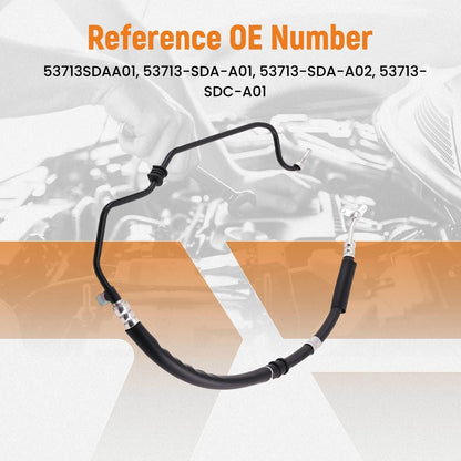 Power Steering Pressure Line Hose for Acura TSX, Honda Accord 2.4L (2003–2008)