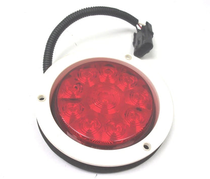 4" Red LED Stop Turn Tail Light for Coach & Equipment Bus (10570)