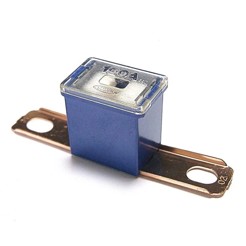 2X Flosser 6070100 13/16" Bent Male PAL Type 100 Amp Fuse for Automotive