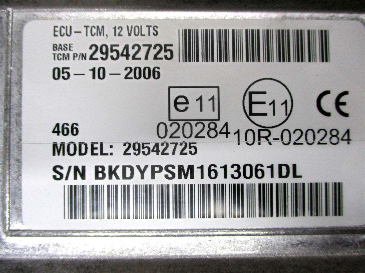 Transmission Control Module for Workhorse (2000–2005) W0006076, 29542725