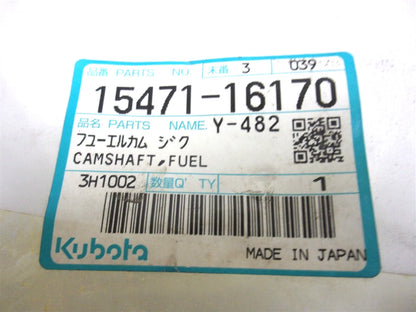 Fuel Camshaft for Kubota L2850DT L3650DT (OEM 15471-16170, KH-151, 6598140)