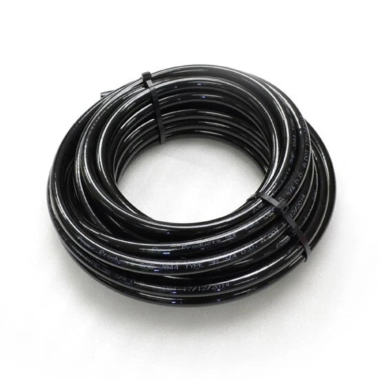 3/4 Inch Black Plastic Air Line for